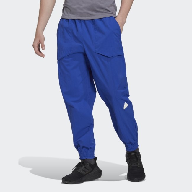 Blue Adidas Cargo Pants