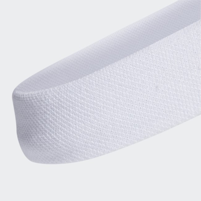 White Adidas Tennis Headband