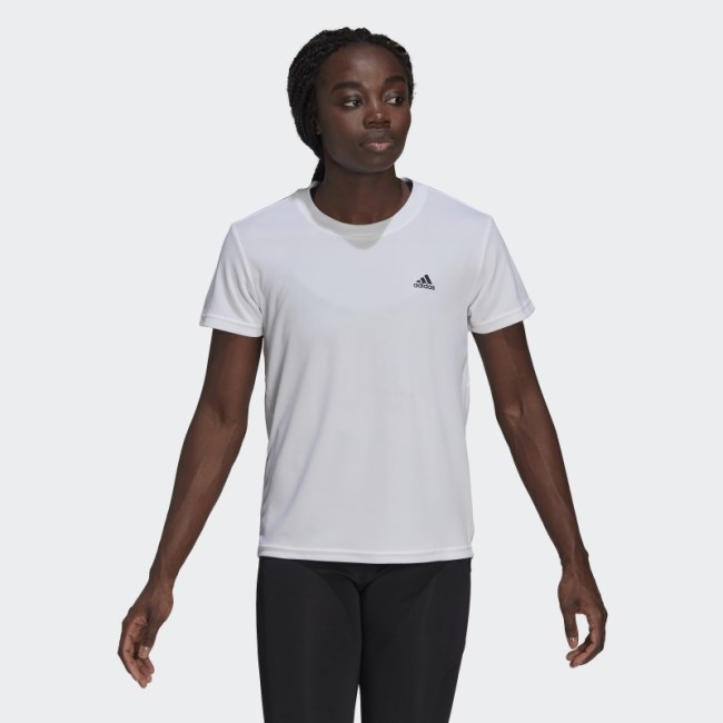 AEROREADY Designed to Move Sport Tee Adidas White