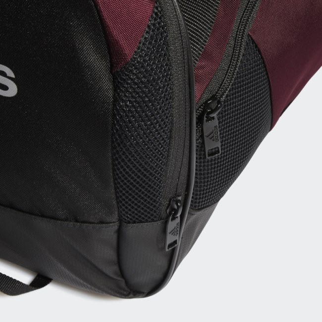 Burgundy Adidas Team Issue Duffel Bag Medium