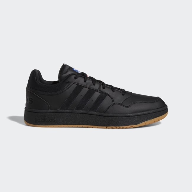 Hoops 3.0 Low Classic Vintage Shoes Adidas Black