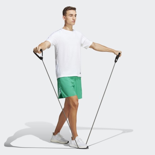 Court Green Train Icons 3-Stripes Training Shorts Adidas