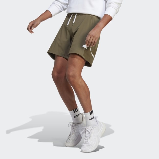 Olive Adidas Designed 4 Gameday Shorts
