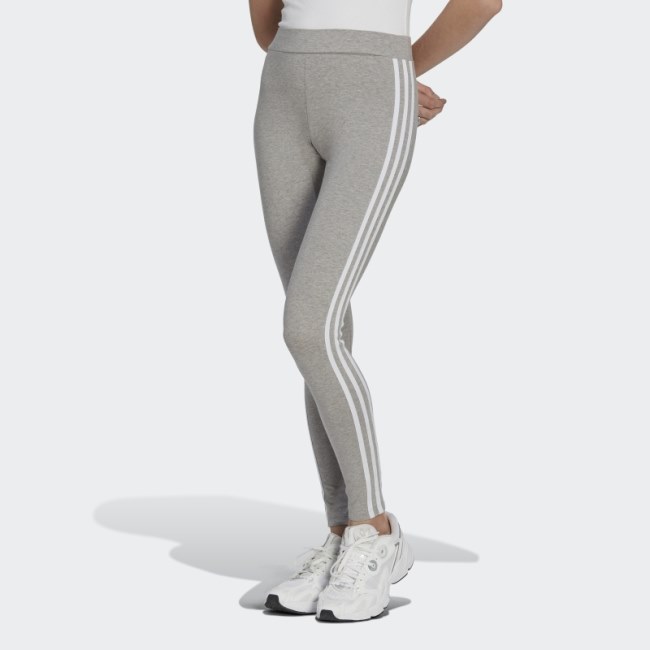Adicolor Classics 3-Stripes Leggings Medium Grey Adidas
