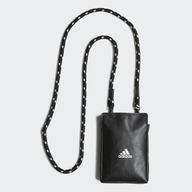 Adidas Black Essentials Tiny Phone Bag
