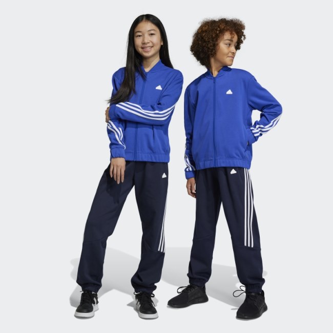 Adidas Blue Future Icons 3-Stripes Tracksuit