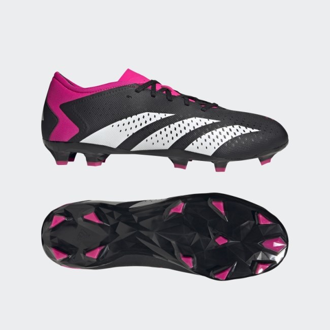 Predator Accuracy.3 Low Firm Ground Soccer Cleats Adidas Black