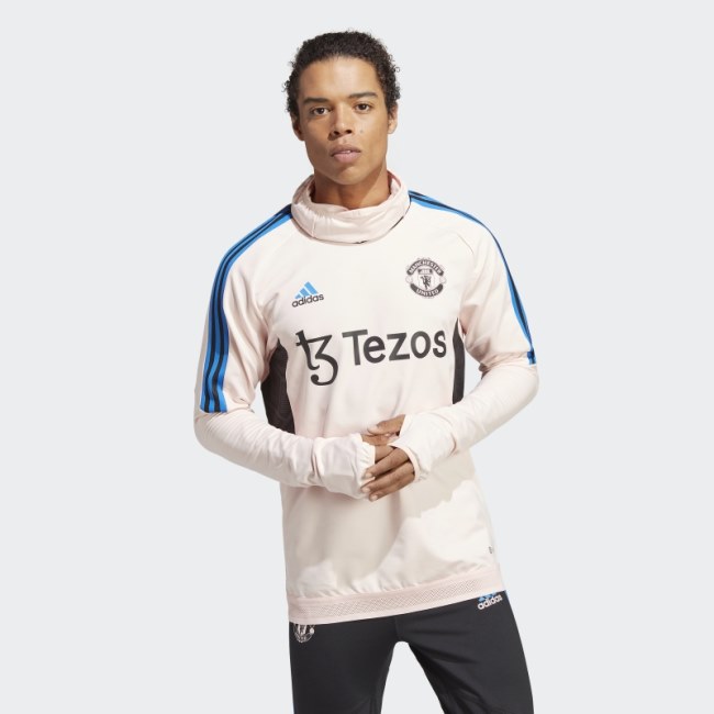 Icey Pink Manchester United Condivo 22 Pro Top Adidas
