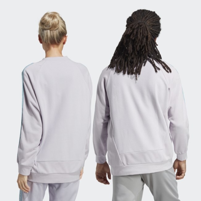 Tiro Crewneck Sweatshirt (Gender Neutral) Silver Dawn Adidas