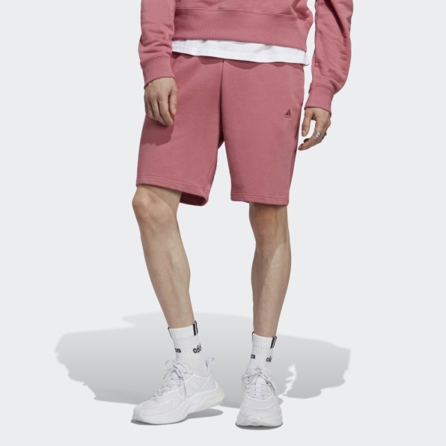 ALL SZN French Terry Shorts Pink Adidas