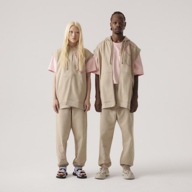 Adidas by Stella McCartney Sportswear Sweatpants (Gender Neutral) F Beige Fashion