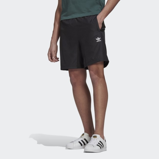 Adicolor Essentials Trace Shorts Black Adidas