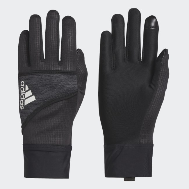 Black White Mel Adidas Dash 3.0 Gloves