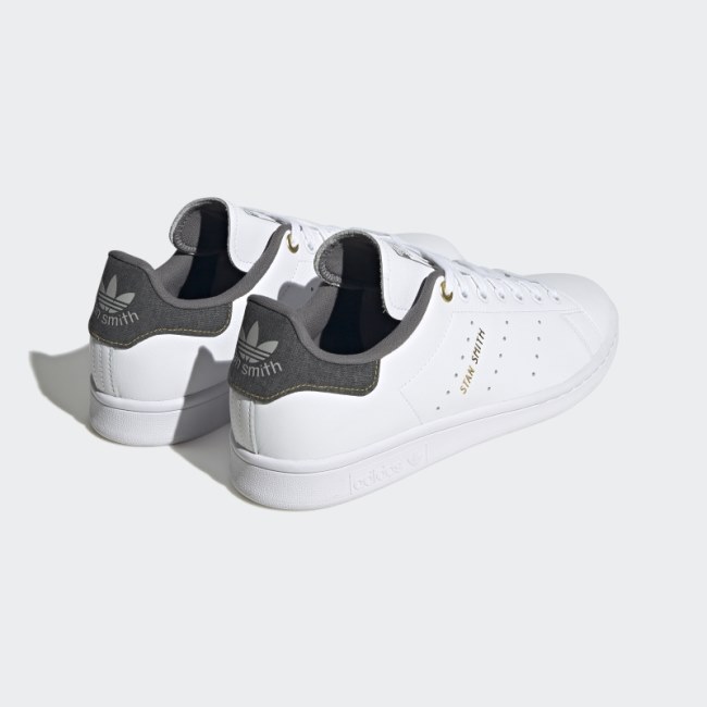 Grey Adidas Stan Smith Shoes