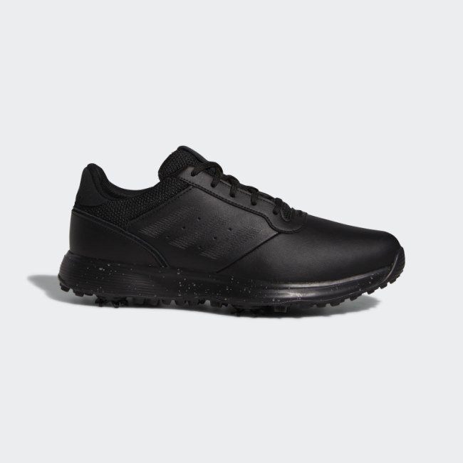 Black Adidas S2G Golf Shoes