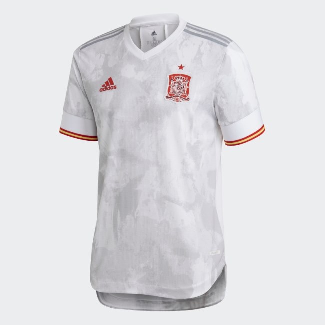 Adidas Spain Away Authentic Jersey White