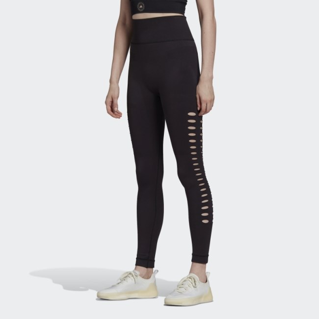 Adidas by Stella McCartney TruePurpose Yoga Knit Tights Black Hot