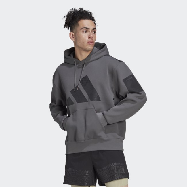 Best of Adidas Training Cover-Up Fashion Grey