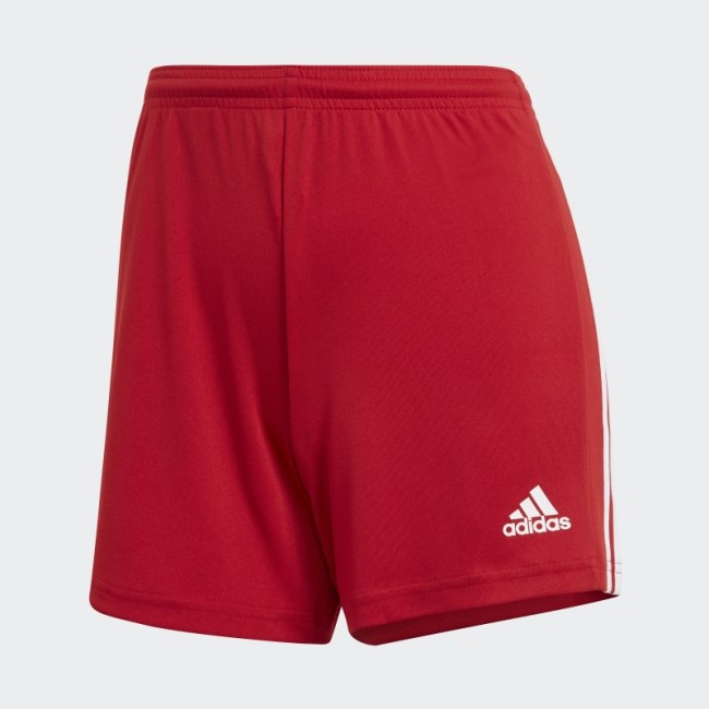 Red Squadra 21 Shorts Adidas