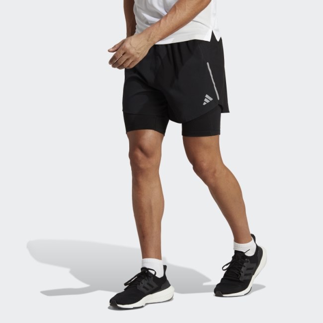 Designed for Running 2-in-1 Shorts Black Adidas