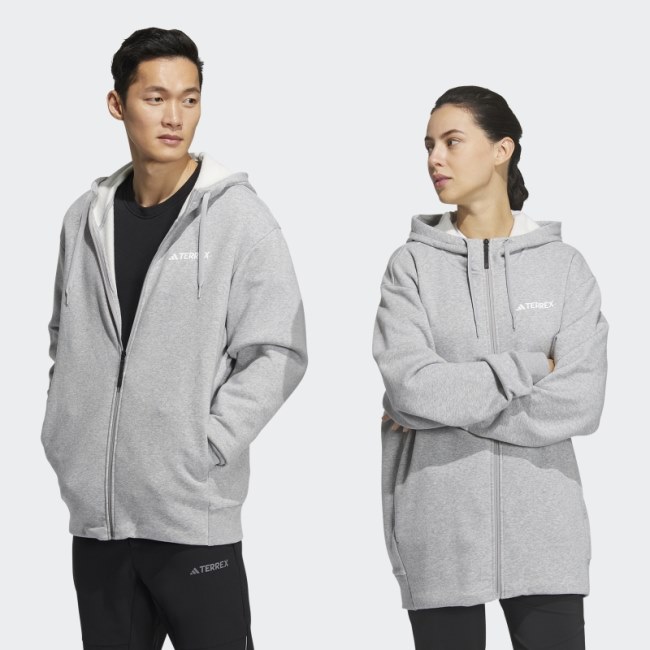 Medium Grey Knit Jacket (Gender Neutral) Adidas
