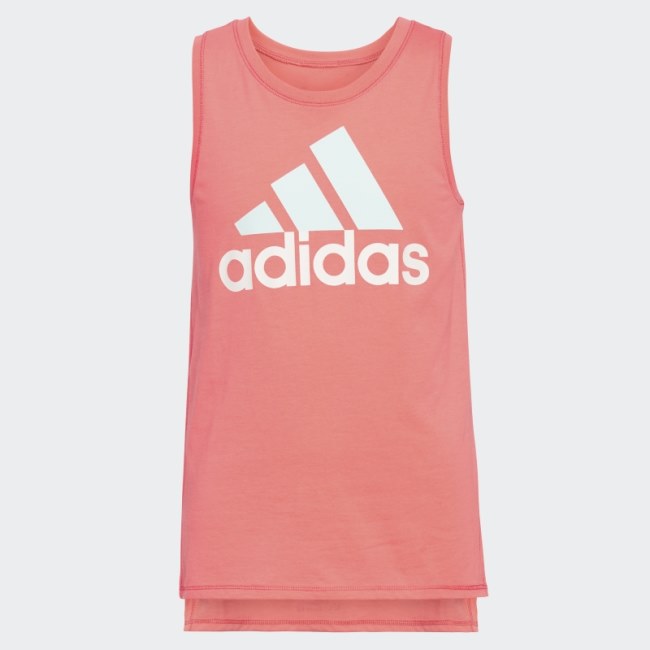 Adidas Acid Red Muscle Tank Top Blend