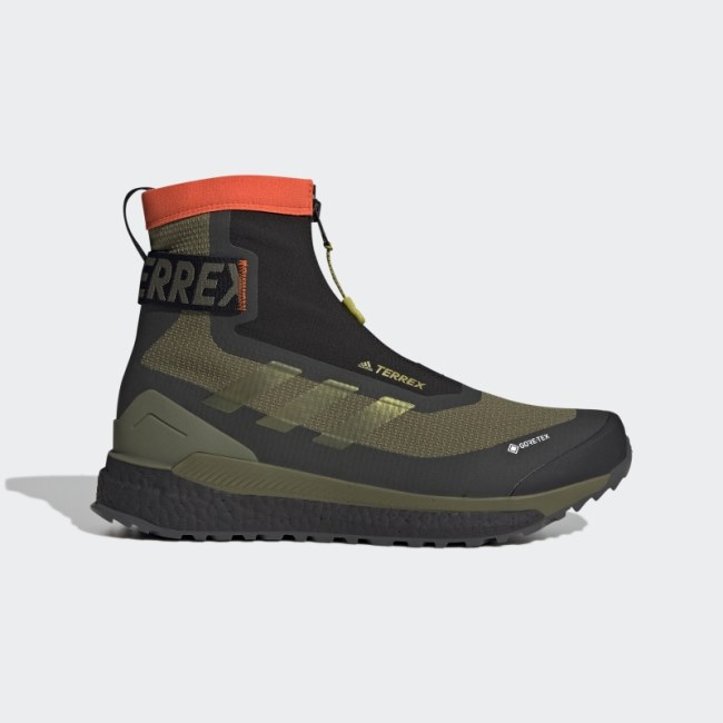 Adidas Terrex Free Hiker COLD.RDY Hiking Boots Olive