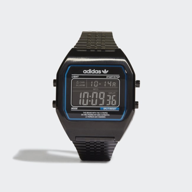 Black Digital Two M Watch Adidas