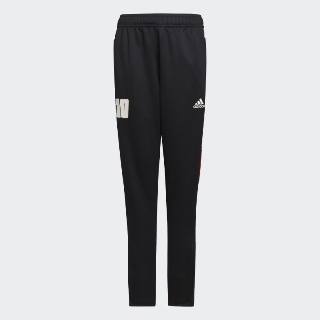 Black Messi Track Pants Adidas