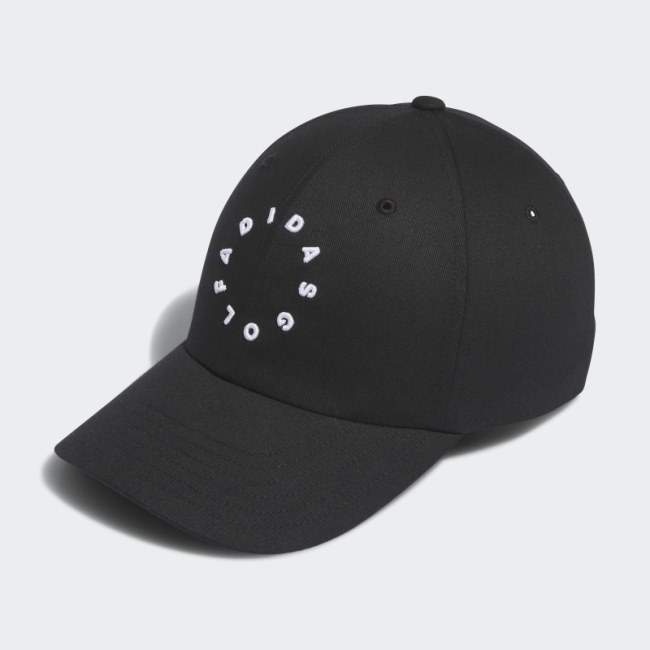 Adidas Black Revolve Six-Panel Hat