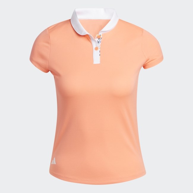 HEAT.RDY Polo Shirt Coral Adidas