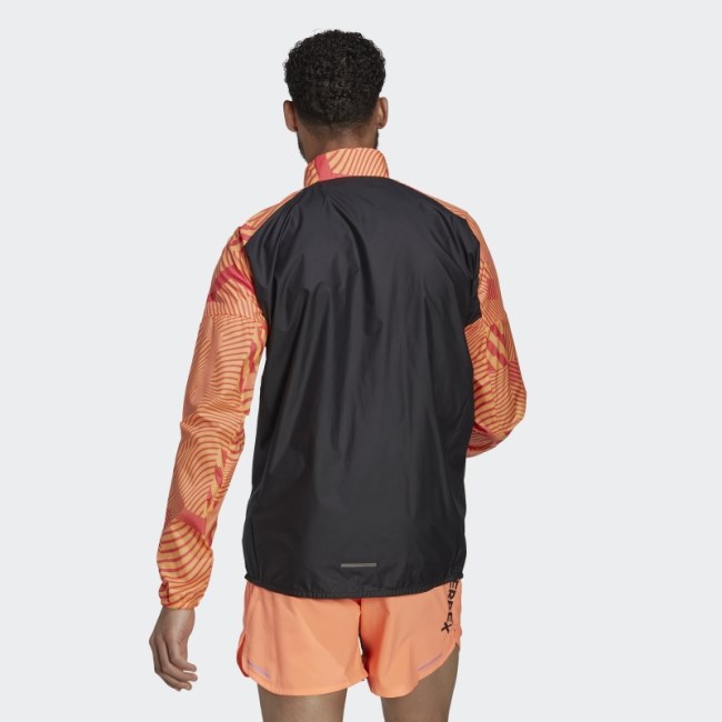 TERREX Trail Running BCA Printed Wind Jacket Lilac Adidas