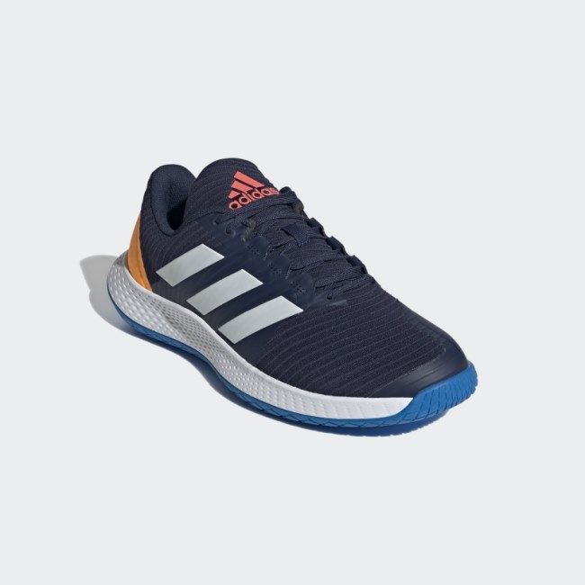 Navy ForceBounce Handball Shoes Adidas