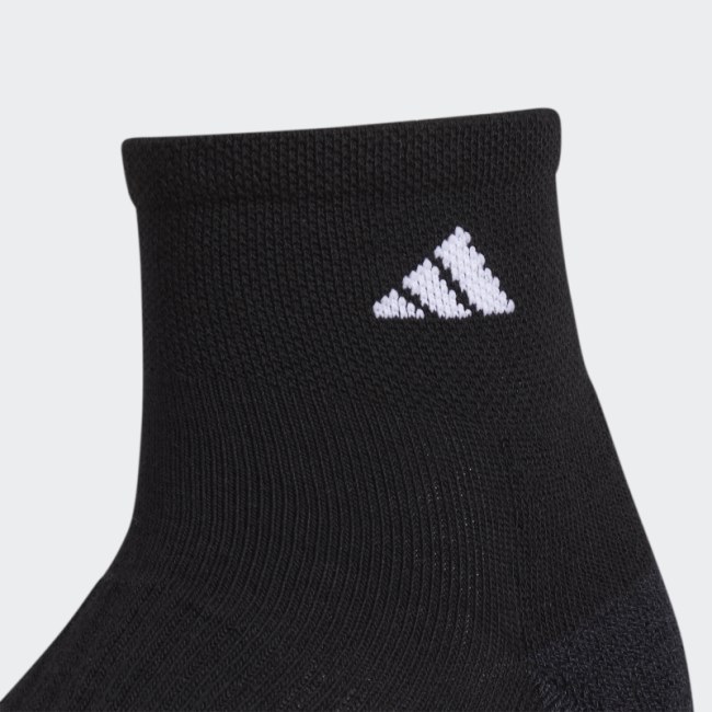 Adidas Cushioned Quarter Socks 3 Pairs Grey