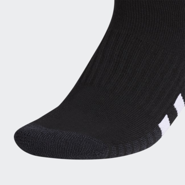 Adidas Cushioned Quarter Socks 3 Pairs Grey