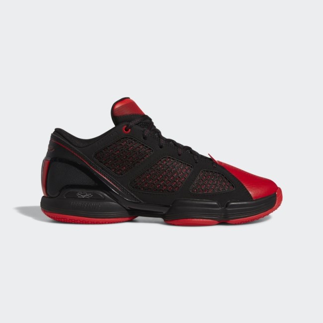 Adidas Black Adizero Rose 1.5 Low Restomod Basketball Shoes