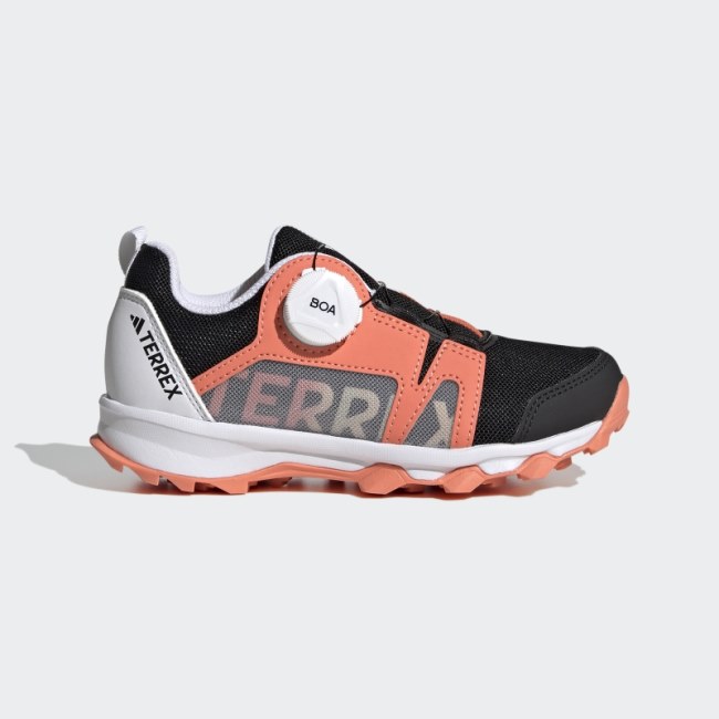Adidas Black Terrex Agravic BOA Trail Running Shoes