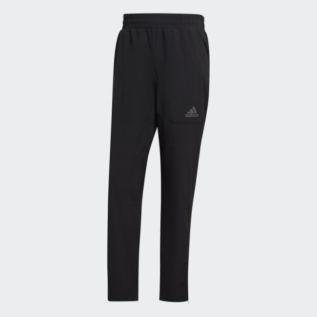 Essentials Hero to Halo Woven Pants Black Adidas