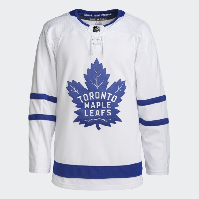 Maple Leafs Away Authentic Pro Jersey White Adidas
