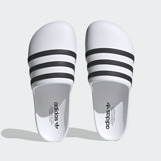 Adidas Adifom Adilette Slides White