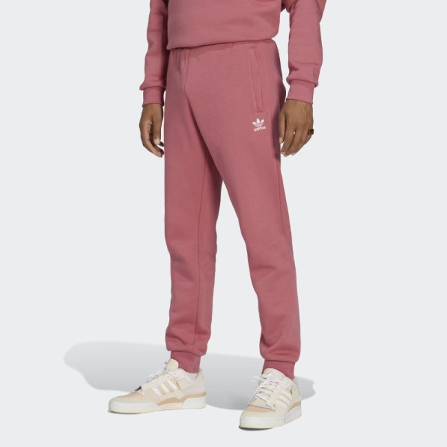 Adidas Pink Trefoil Essentials Pants