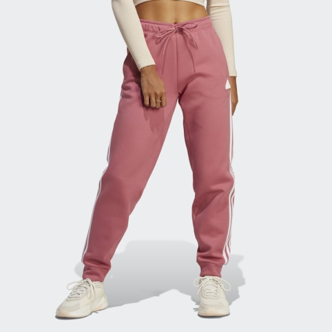 Adidas Pink Future Icons 3-Stripes Regular Pants