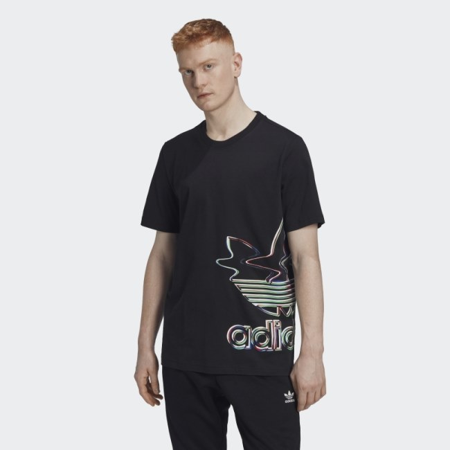 Black Adidas Hyperreal Short Sleeve T-Shirt
