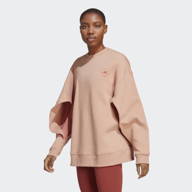 Adidas by Stella McCartney Sweatshirt Fashion Soft Almond