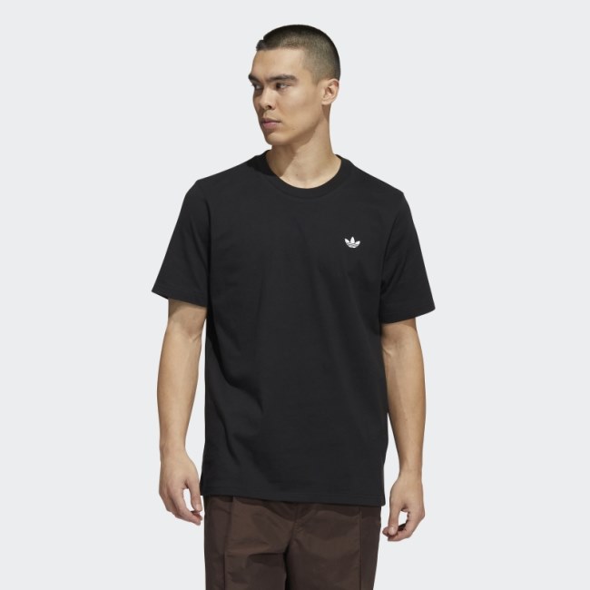 Adidas Black Skateboarding 4.0 Logo T-Shirt (Gender Neutral)