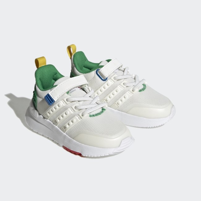 White Fashion Adidas x LEGO Racer TR21 Shoes