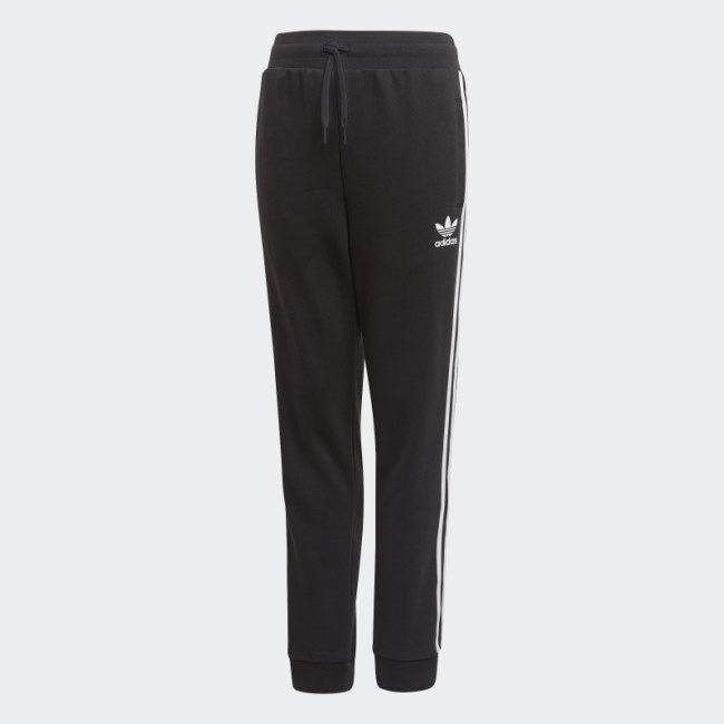 Black Adidas 3-Stripes Pants