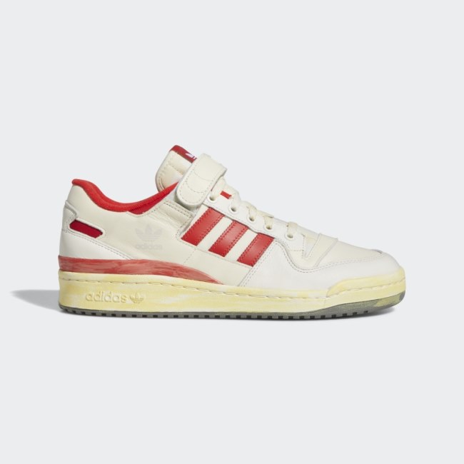 Adidas Forum 84 Low AEC Shoes Red
