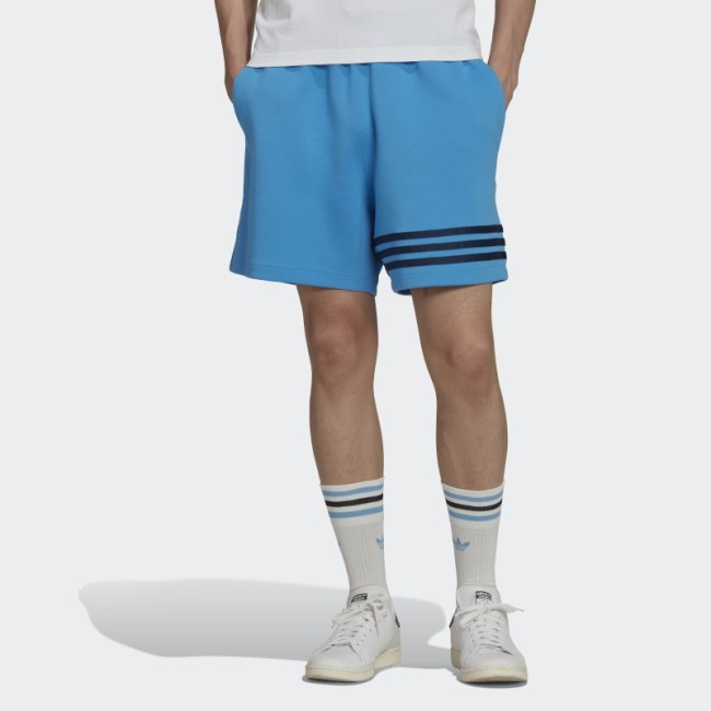 Adidas Blue Adicolor Neuclassics Shorts
