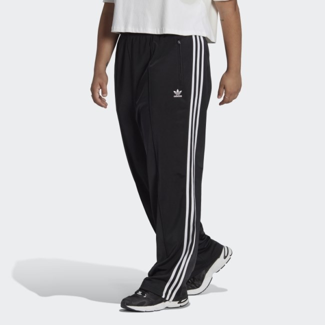 Adidas Black Adicolor Classics Firebird Track Pants (Plus Size)
